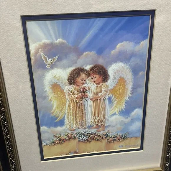 Angel Picture with Frame - Picture 4 of 8